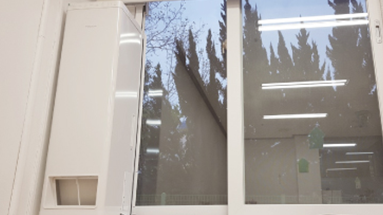 창호형 전열 교환기